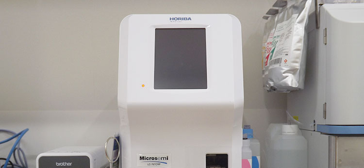 迅速な採血結果の提供